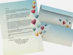 Stationery Love is in the air Writing paper